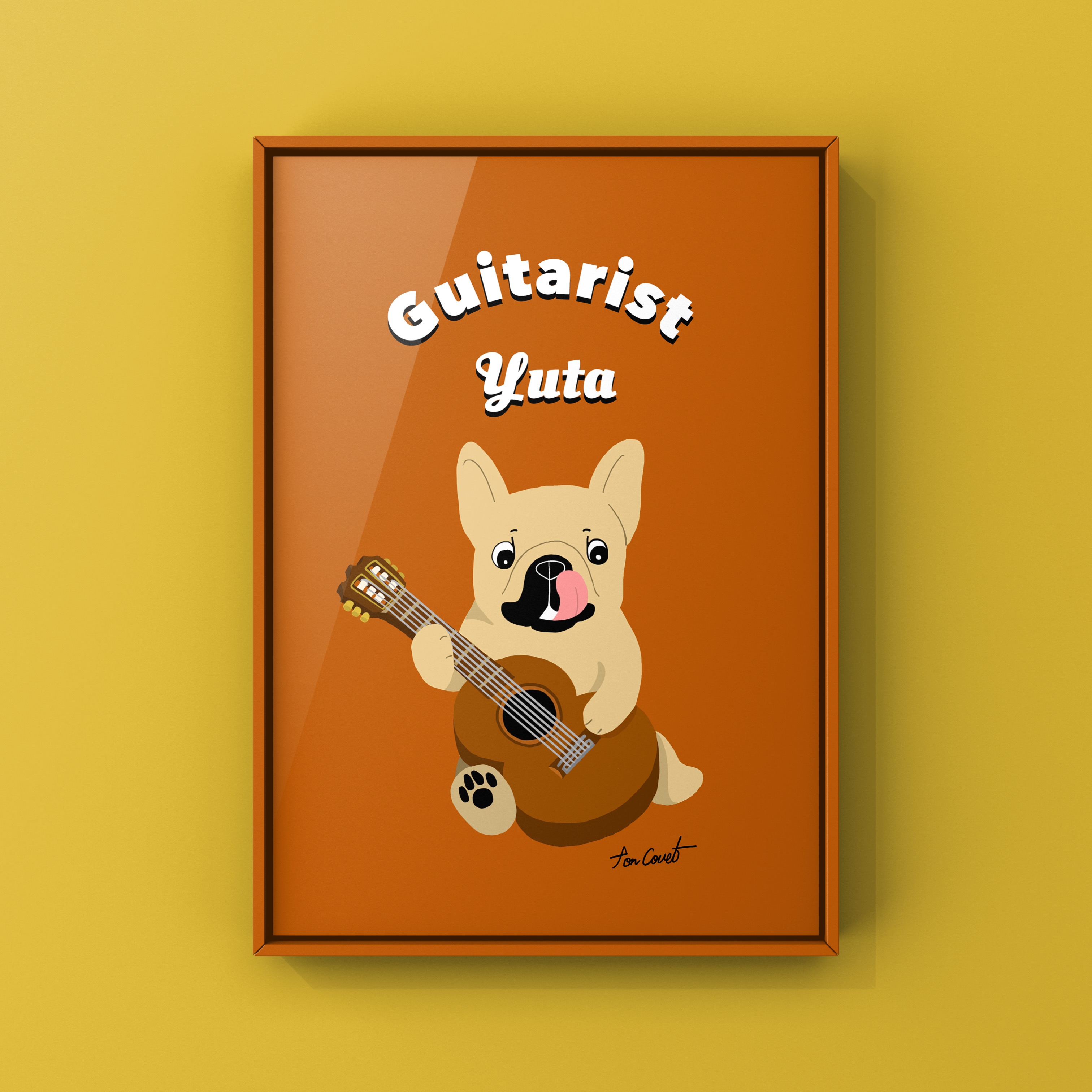 ジョンのうちの子イラスト ペットがキャラクターに変身