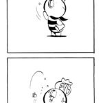 1052/「人生フルーツ」を観ながら絵を描いた。