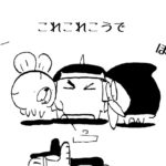 1166/童話制作に向けの勉強するサラリーマン