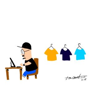 20.6.28／Tシャツ作りはあくまで趣味