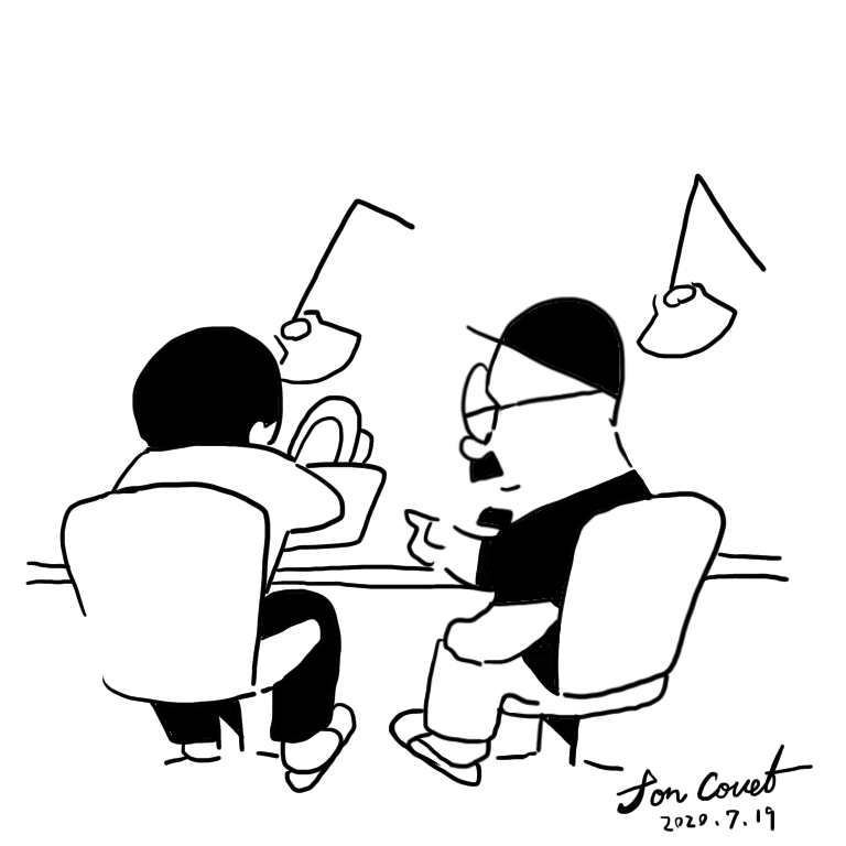 20.7.19／バッグ作りのレクチャー