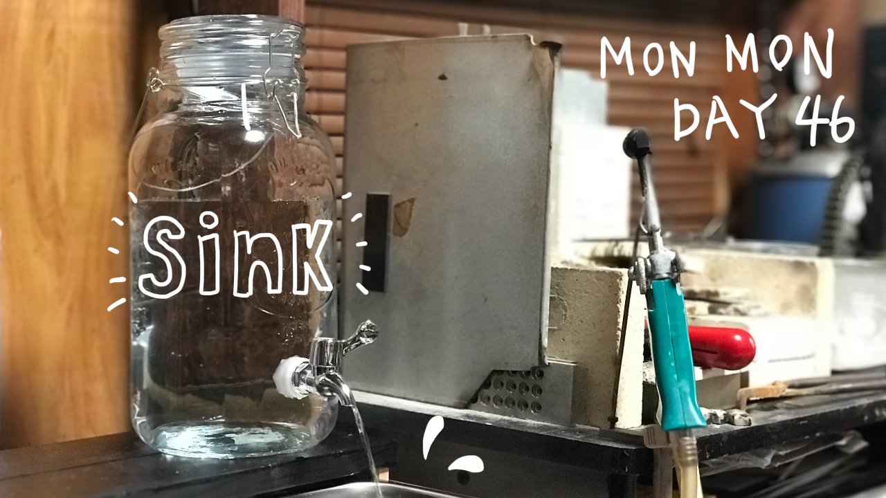 MMD#46 工房にミニシンク設置してみた