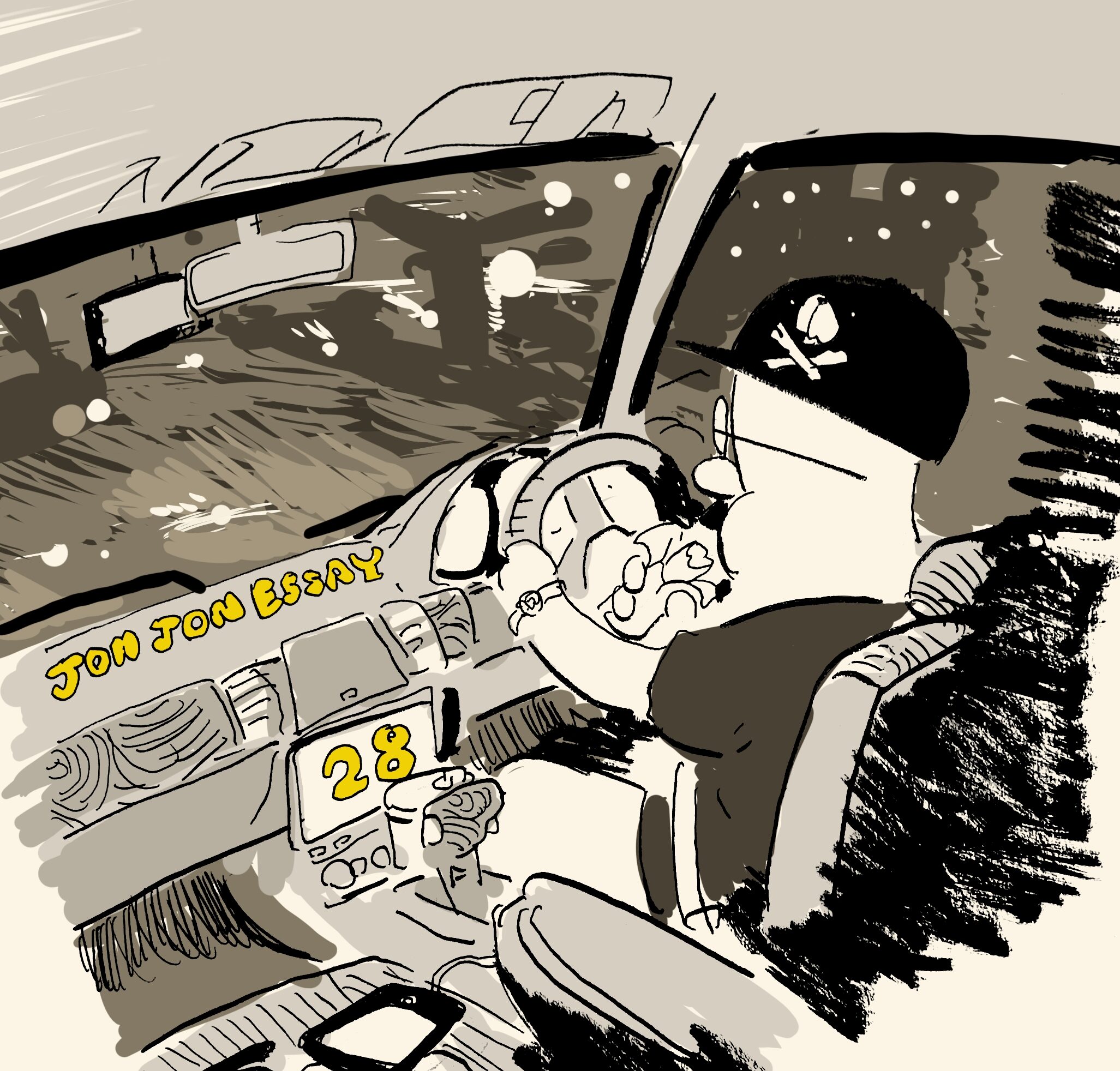 JJE 28／チルな音楽とドライブする夜