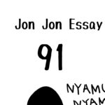 JJE 91・信じることしかできないんじゃない信じることが全てなんだ